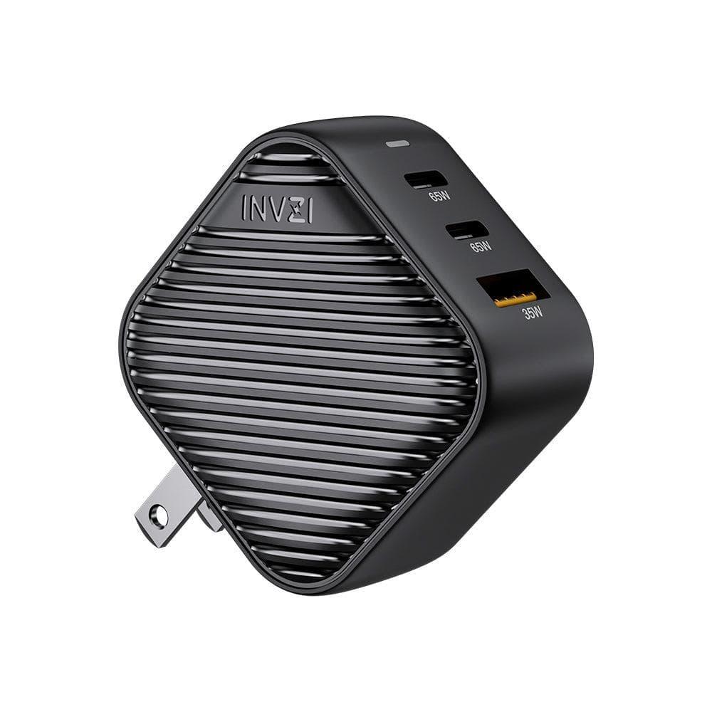 INVZI Power Adapters & Chargers GaNHub 65W with US Plug INVZI GaNHub 65W GaN USB-C Charger 3-Port 3C1A (GaNHub 65W)