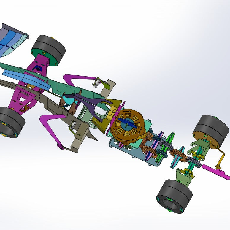 Metal Time Models - Race Into Engineering with the Grand Prix Falcon
