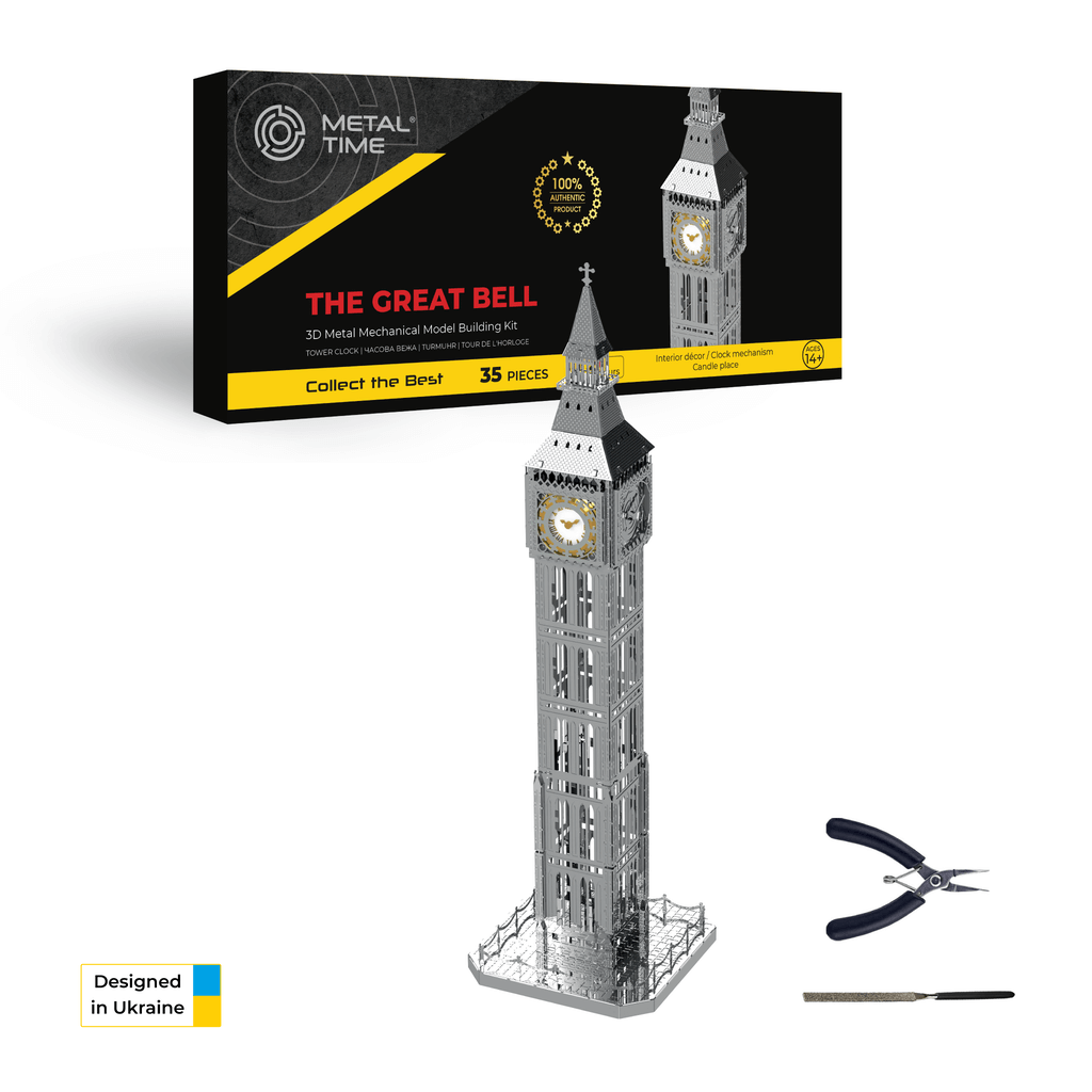 Metal Time Models - The Great Bell Clock Tower