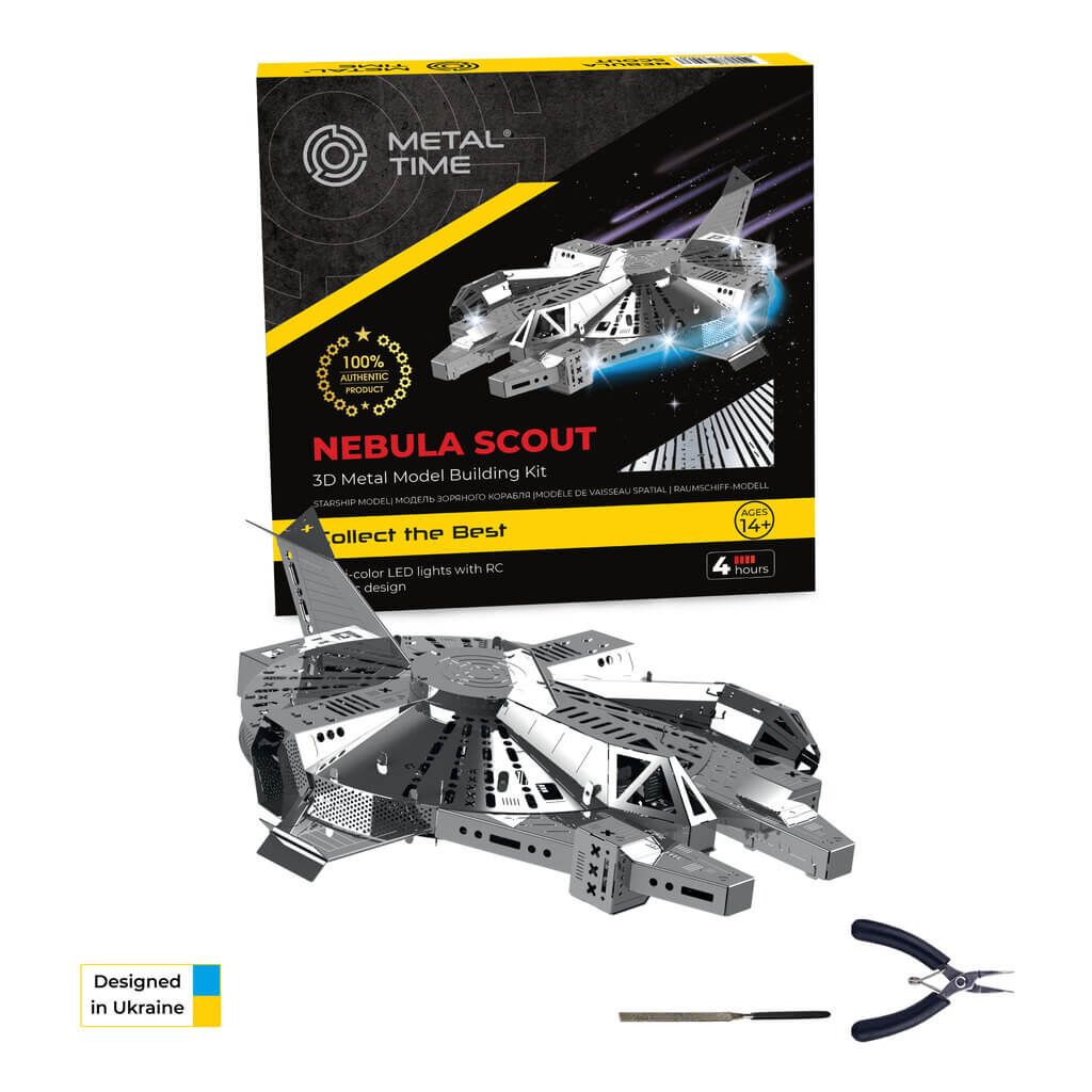 Metal Time Models - Nebula Scout Spaceship