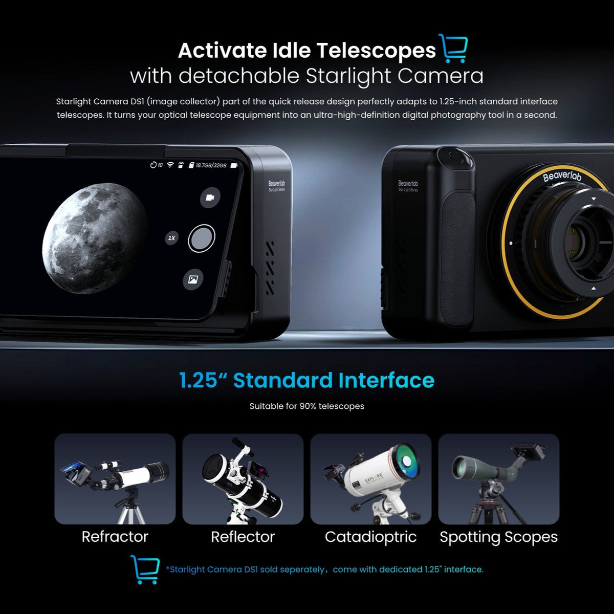 Finder TW2 - Capture the Cosmos in Stunning 4K with AI Precision