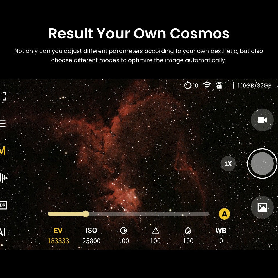 Finder TW2 - Capture the Cosmos in Stunning 4K with AI Precision