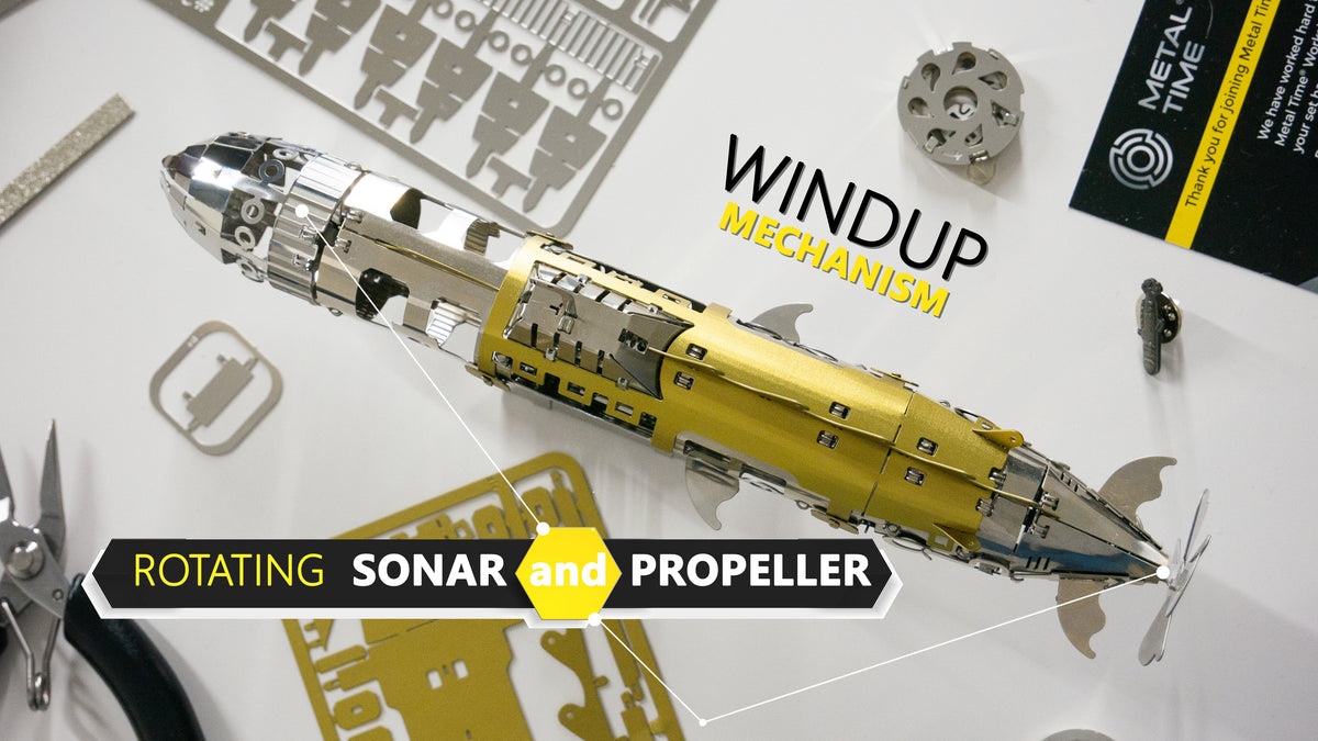 Metal Time Models - Elusive Nautilus Submarine