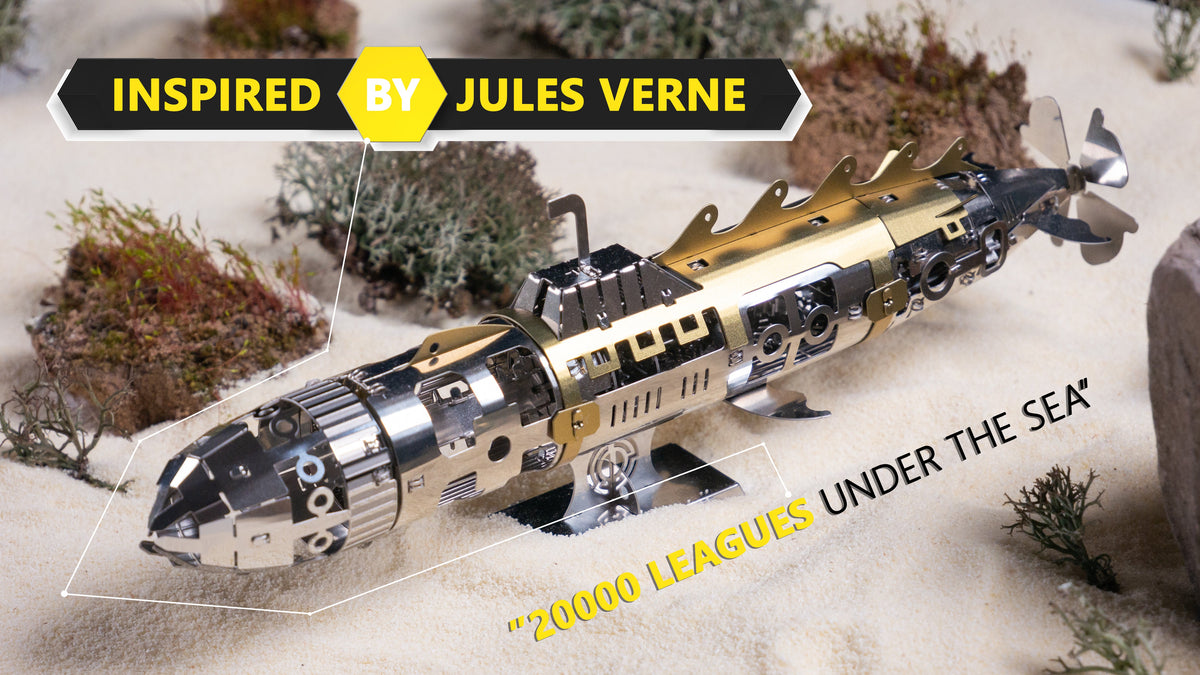 Metal Time Models - Elusive Nautilus Submarine
