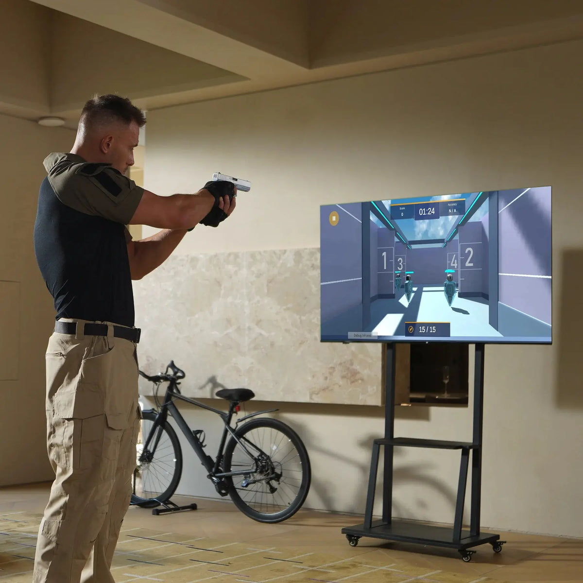 WONDERFITTER M17 SMART PISTOL – FEEL EVERY SHOT. THE PHYSICAL RECOIL CONTROLLER FOR MOBILE, TV &amp; VR