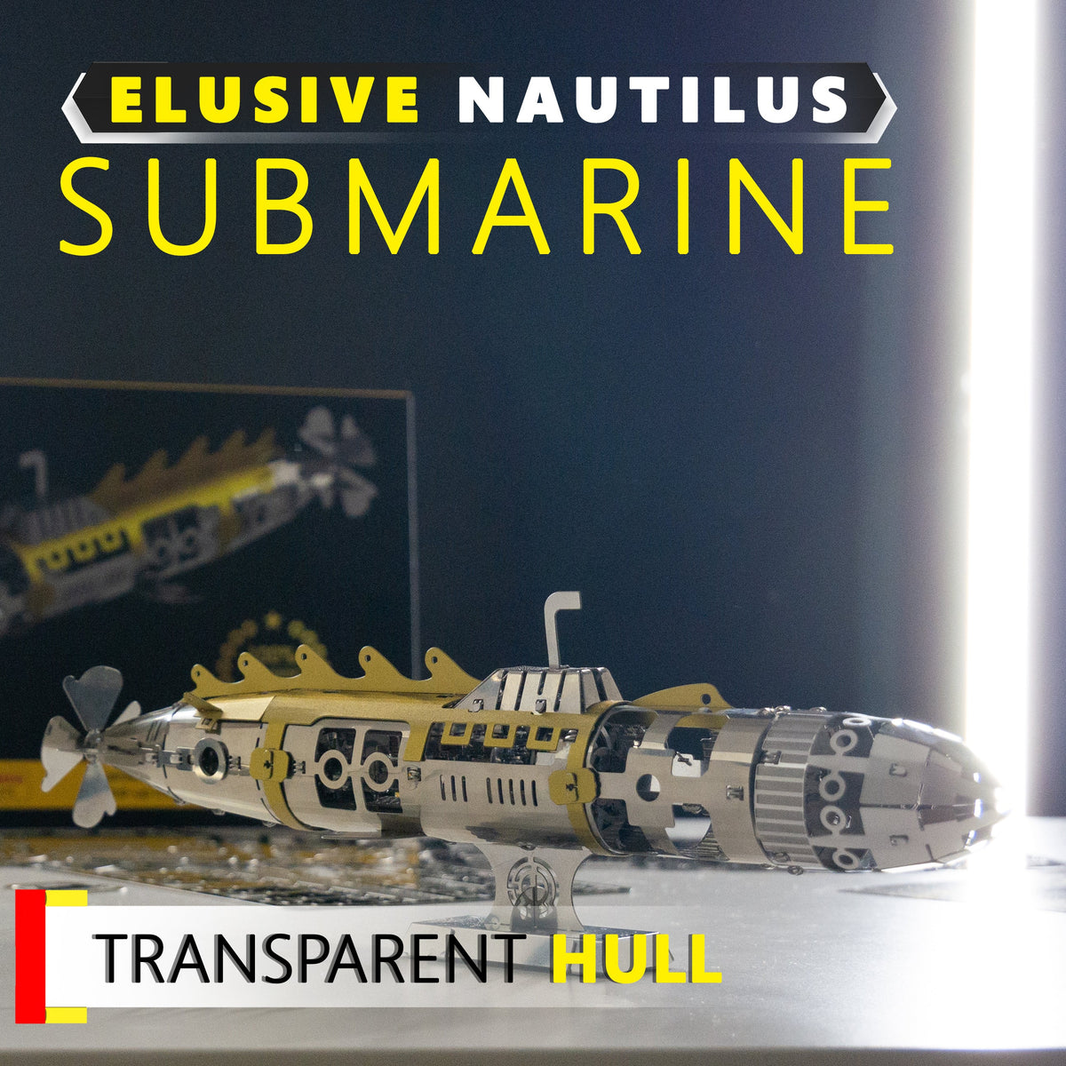 Metal Time Models - Elusive Nautilus Submarine