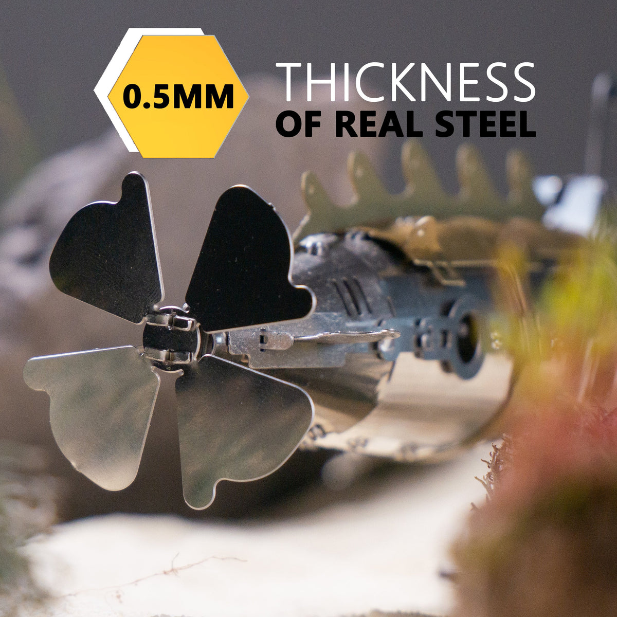 Metal Time Models - Elusive Nautilus Submarine