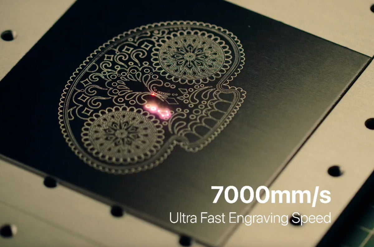 LumiTool Fiber Laser Engraver – 20W High-Speed Precision Engraver