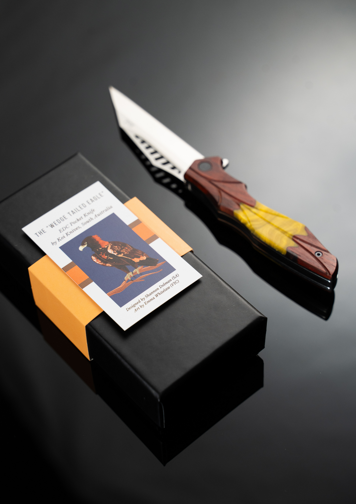 &quot;Evan&quot; | The Wedge Tailed Eagle EDC Pocket Knife