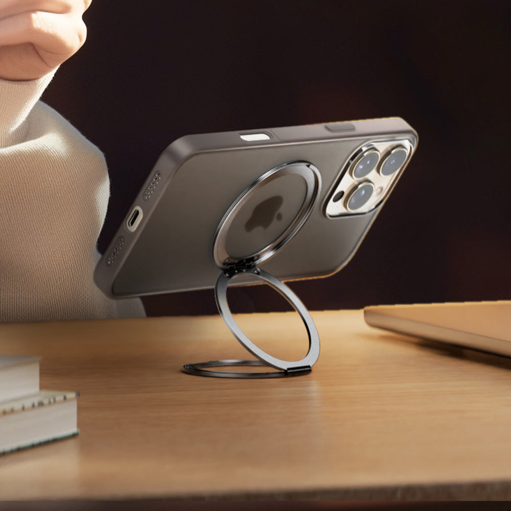 AirHold Tri-Fold MagSafe Stand – 3-in-1 Phone Ring, Stand &amp; Grip