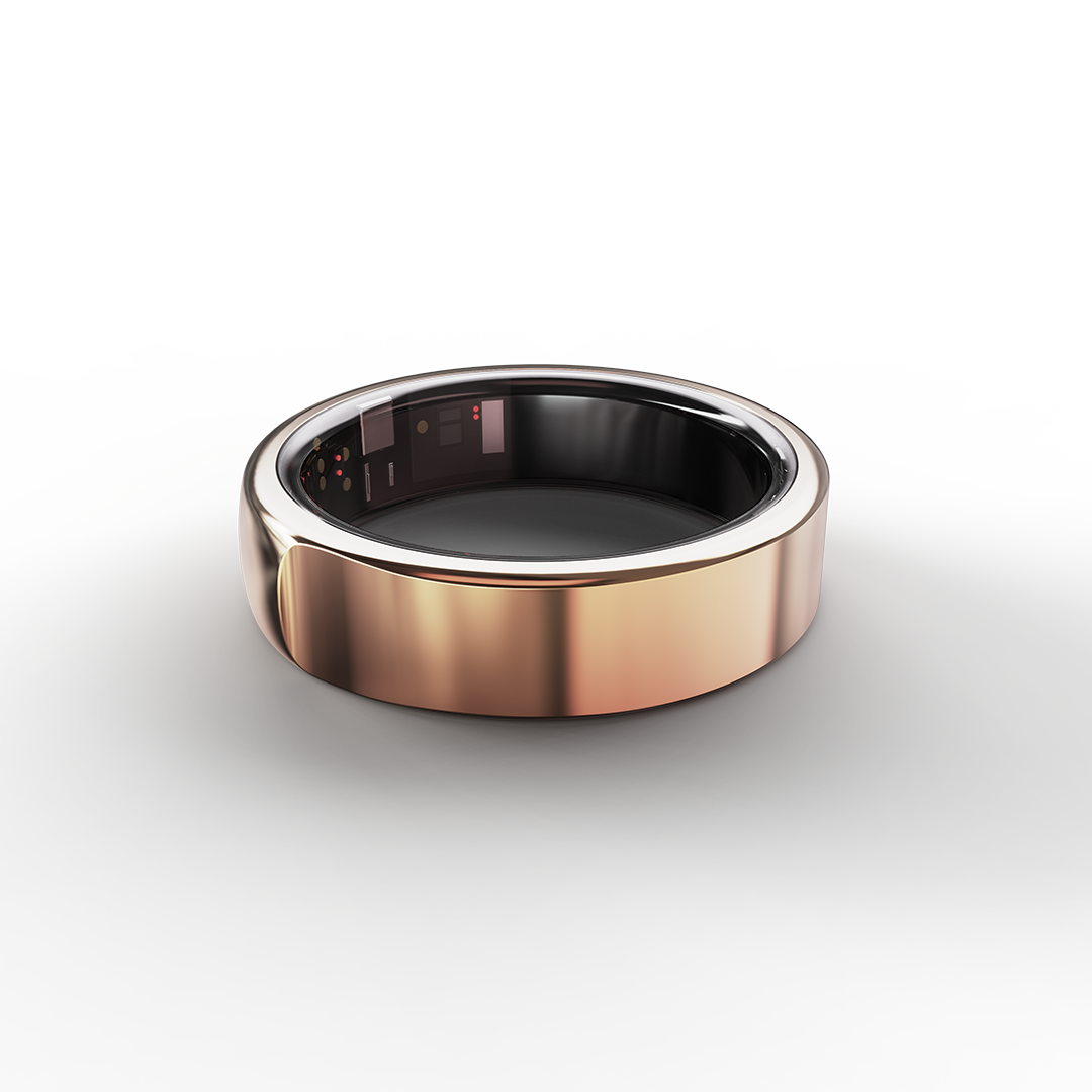 Omni Health Ring durable titanium band with health insights