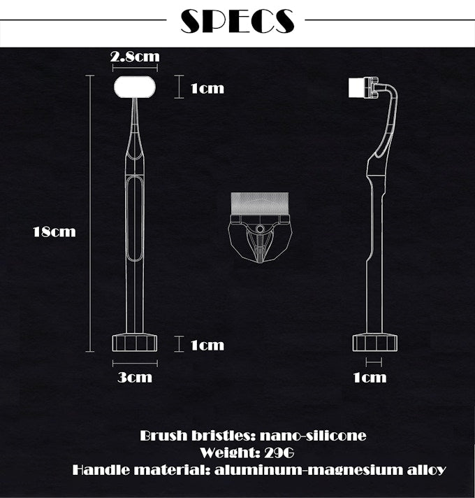 Clean One 2.0 - Scientific Vertical Brush Toothbrush