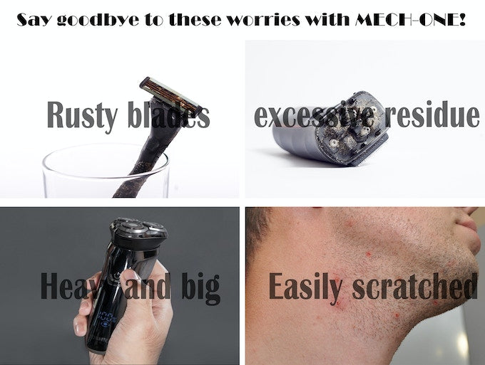 Mech One Razor – Compact Magnetic Razor for Travel &amp; Everyday Use