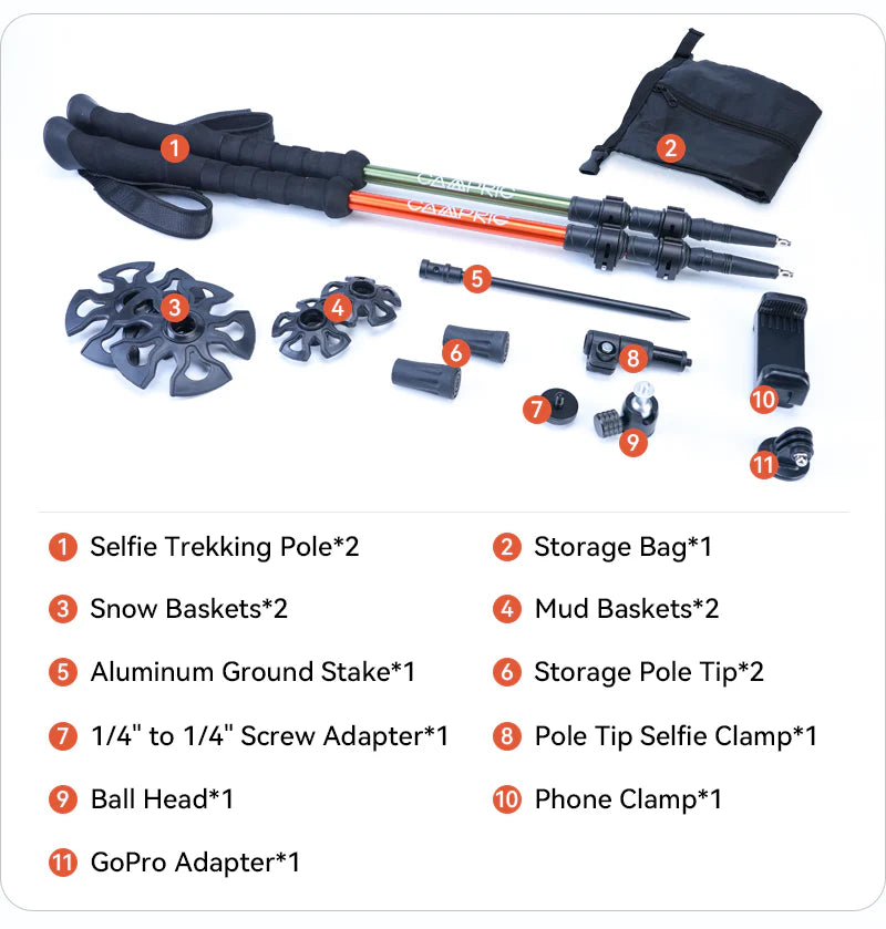 The Trekking Poles That Double as the Ultimate Selfie Tool