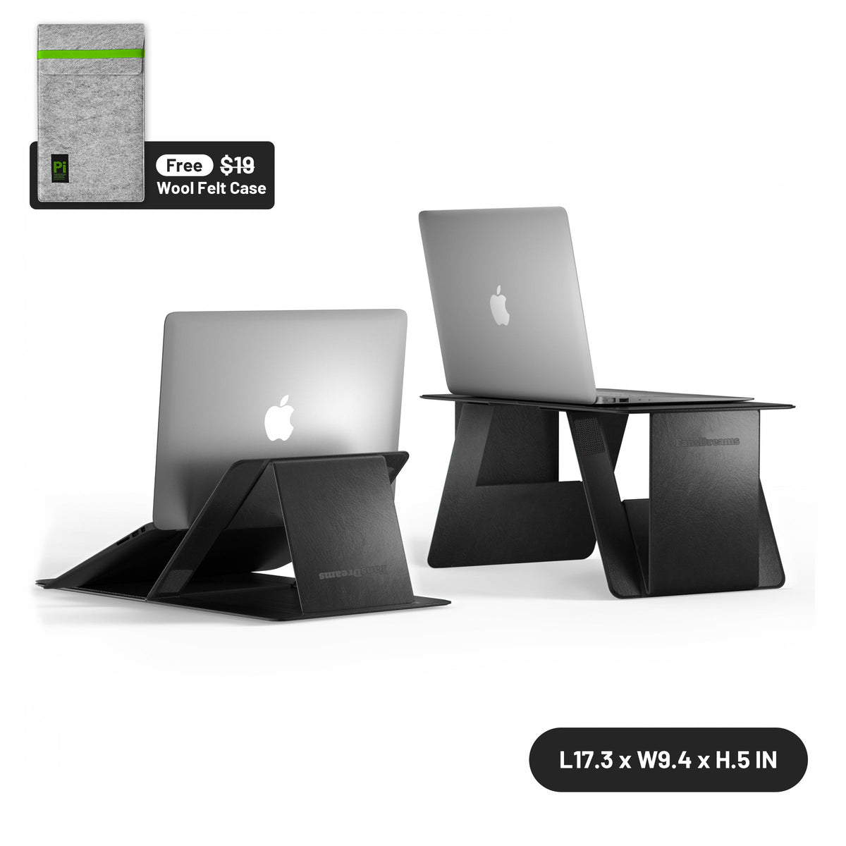 FANSDREAMS M QUICK-FOLD LAP DESK – UNFOLD YOUR WORKSPACE ANYWHERE. THE PAPER-THIN PORTABLE DESK BUILT FOR MODERN LIFE.