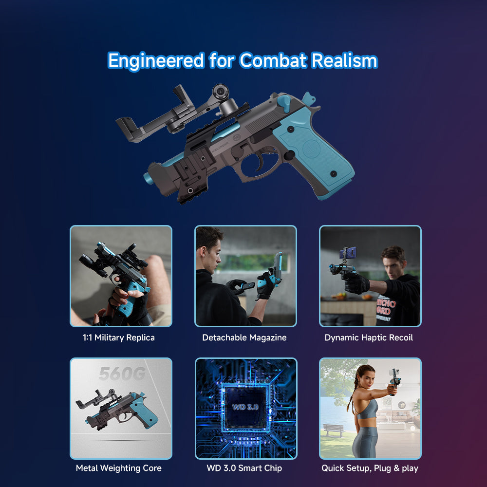 M9 Smart Pistol - Train Your Shooting Skills at Home with Smart, Safe Precision