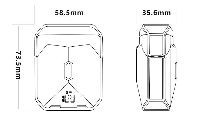 Mech One Razor – Compact Magnetic Razor for Travel &amp; Everyday Use