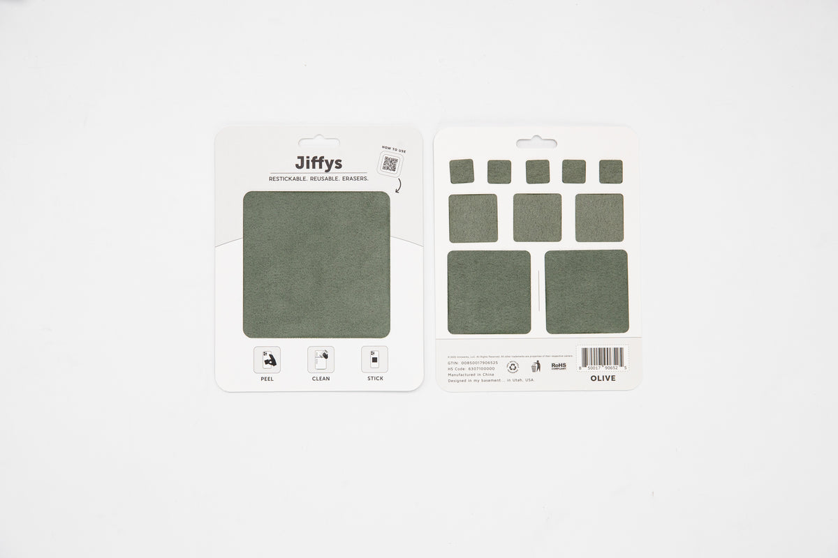 Jiffys - Erase Fingerprints Instantly, No Sprays, No Fuss, No Residue