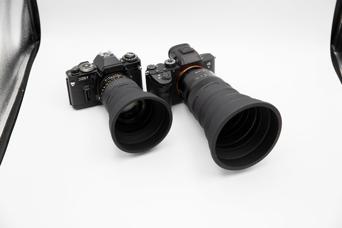 Universal Lens Hood - All-in-One Fit for Any Lens &amp; Circular Filter