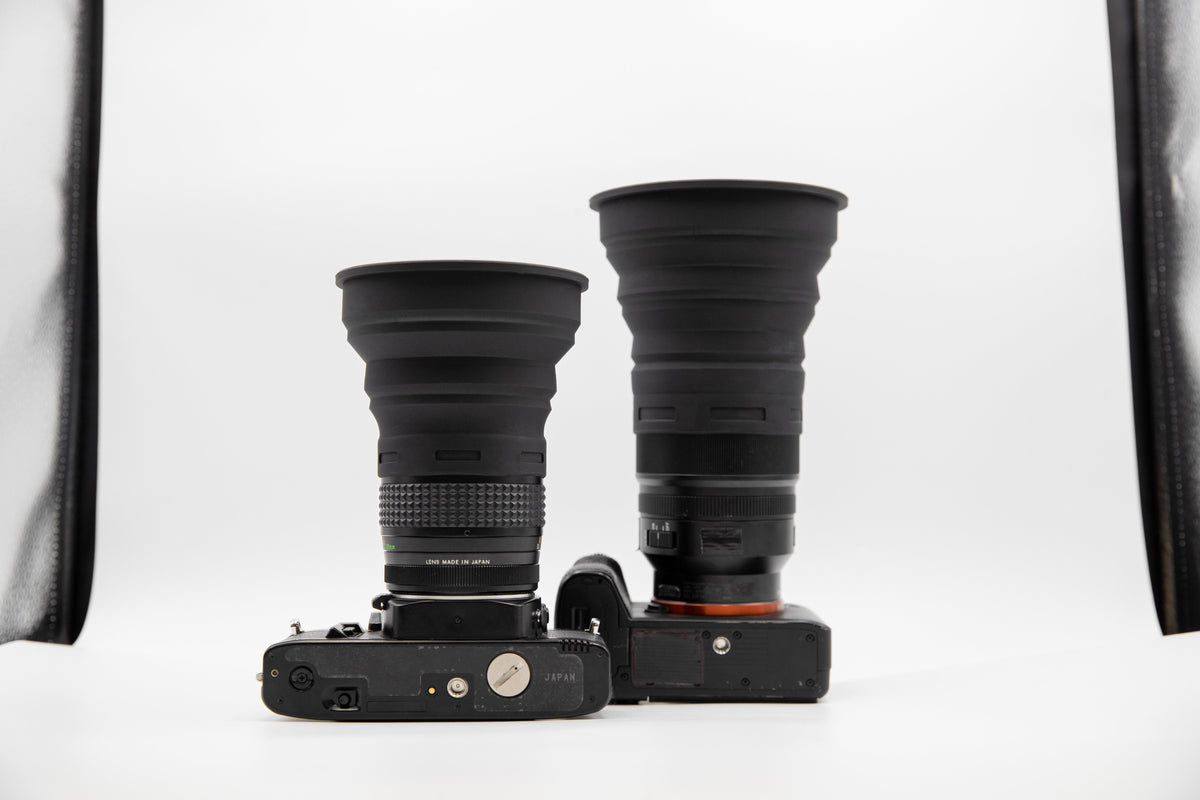 Universal Lens Hood - All-in-One Fit for Any Lens &amp; Circular Filter