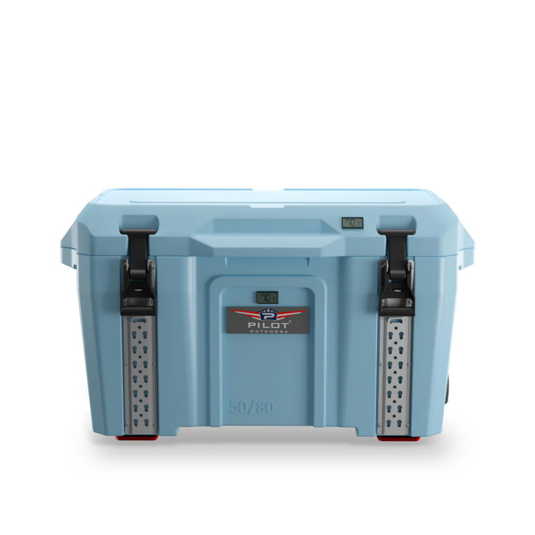 Pilot Outdoors® Premium Ice Chest Cooler Model 50/80 - Unmatched Ice Retention &amp; Storage