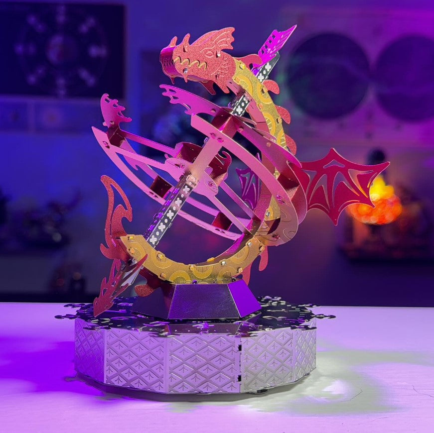 Metal Time Models - Sun Chaser Stylish Clock