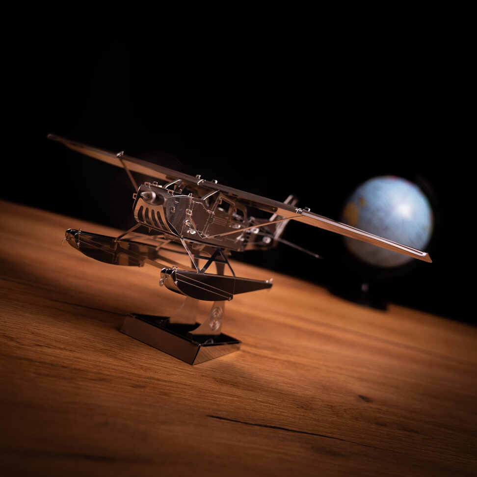 Metal Time Models - Breeze Drifter Cessna Seaplane