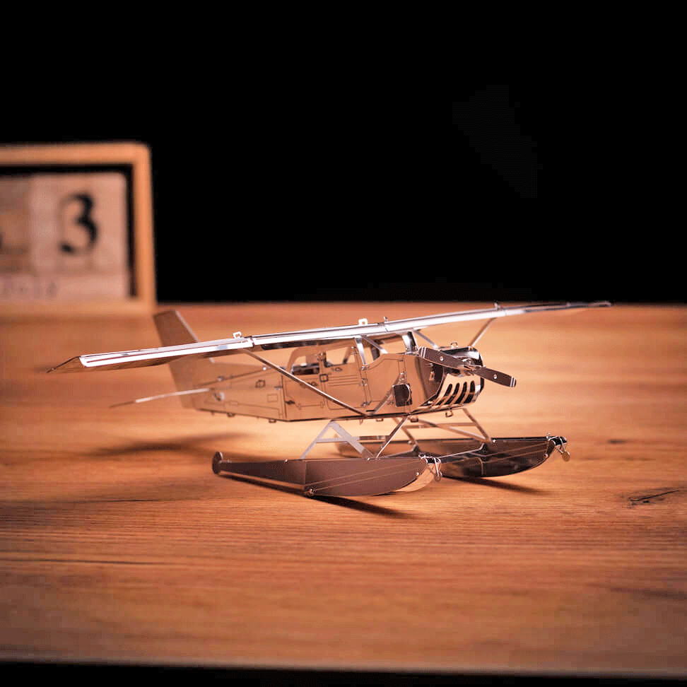 Metal Time Models - Breeze Drifter Cessna Seaplane