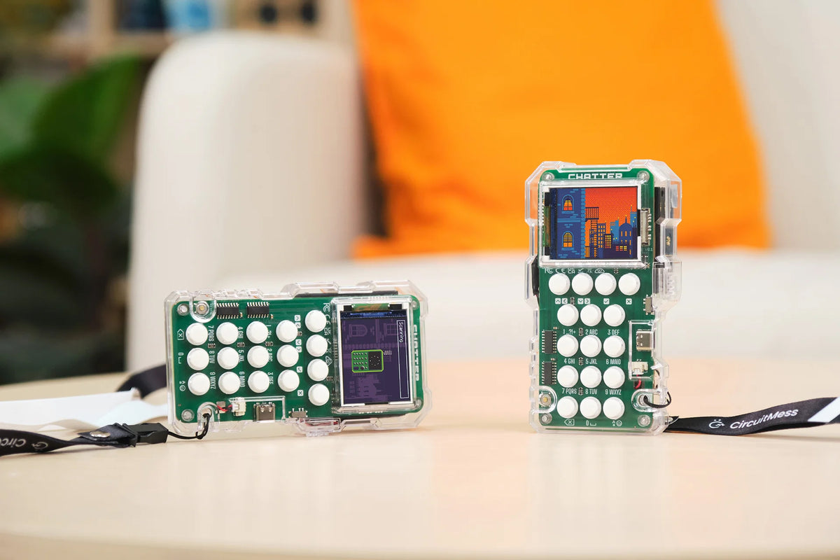Chatter 2.0 - DIY Encrypted Walkie-Talkies That Work Without Internet
