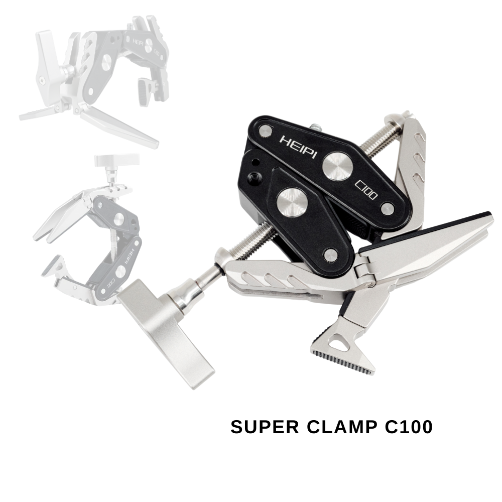 HEIPI Super Clamp - The Sabertooth C100 Mounting Powerhouse