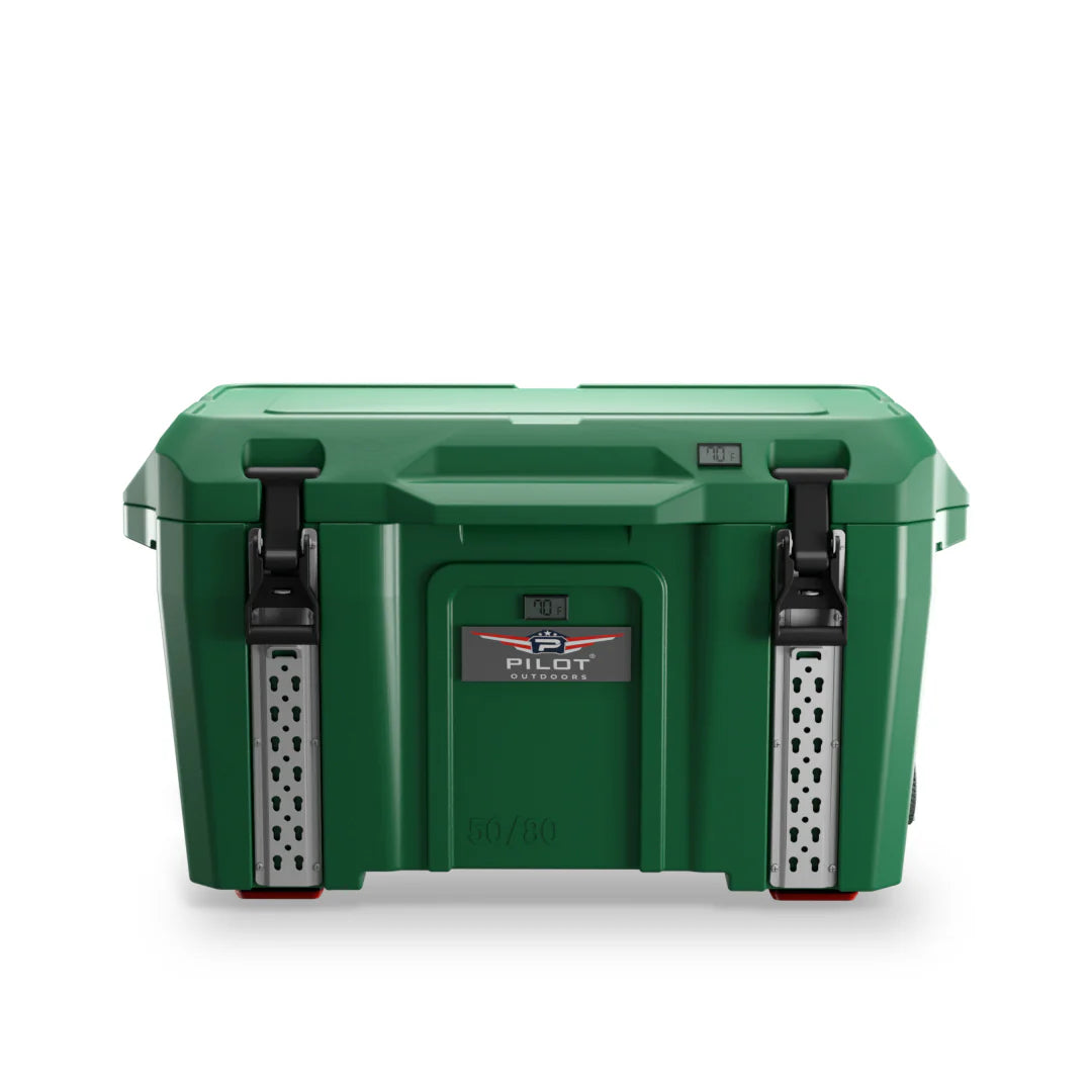 Pilot Outdoors® Premium Ice Chest Cooler Model 50/80 - Unmatched Ice Retention &amp; Storage