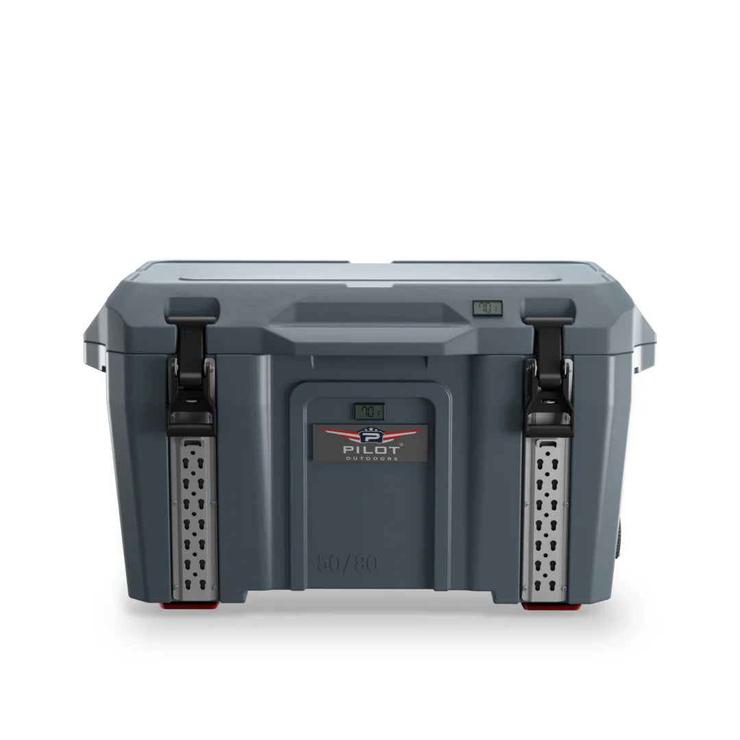 Pilot Outdoors® Premium Ice Chest Cooler Model 50/80 - Unmatched Ice Retention &amp; Storage