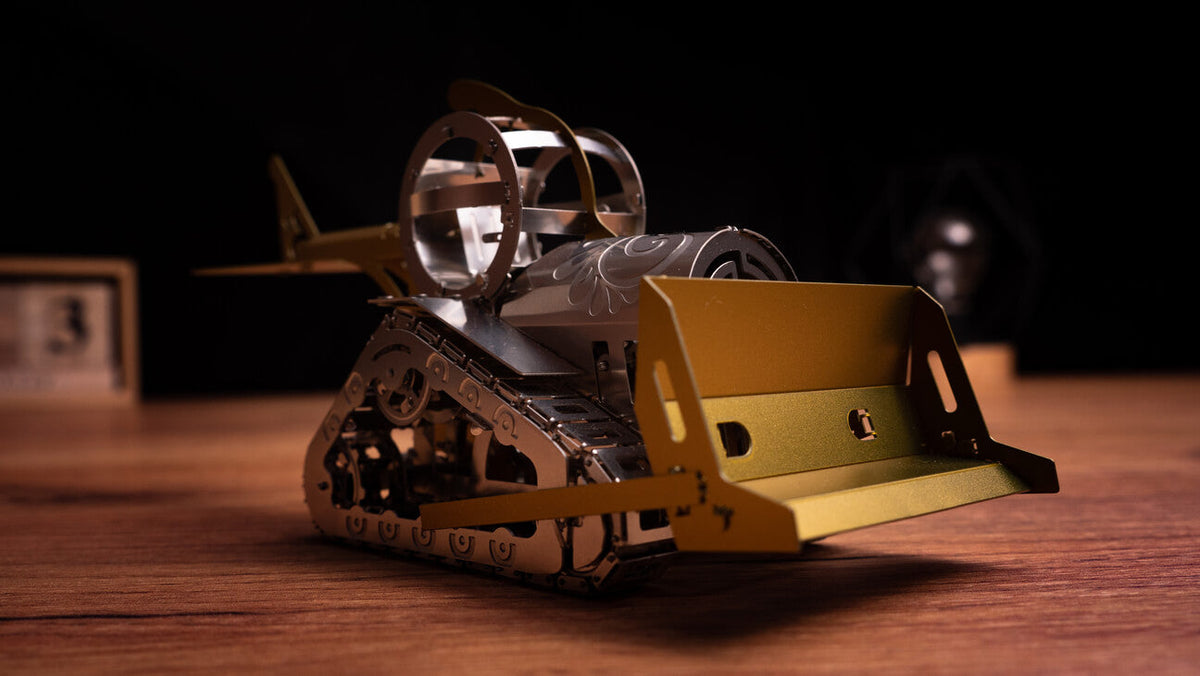 Metal Time Models - Graceful CAT Bulldozer