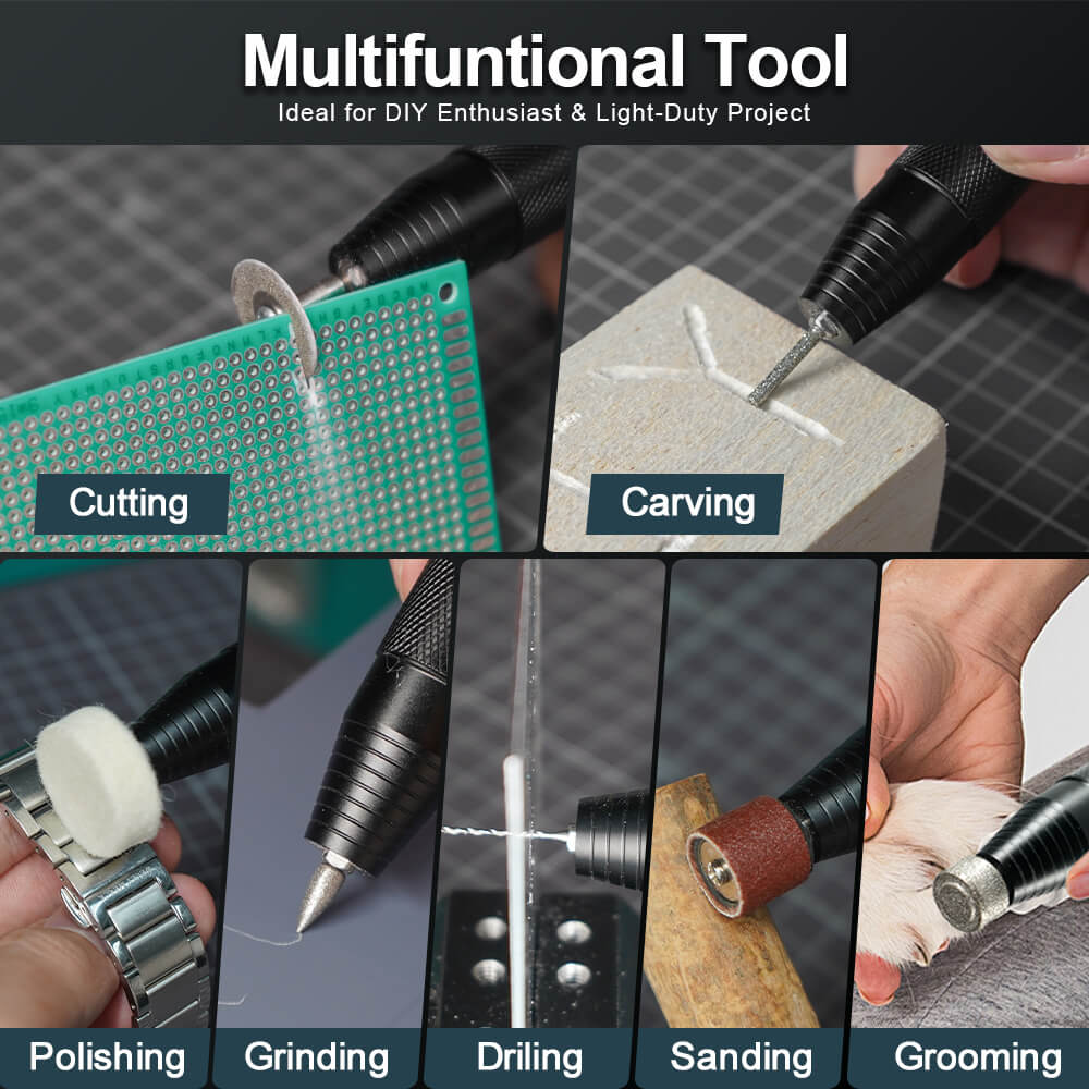 Hanboost S2 - Electric Cordless Rotary Tool Kits for DIY Maker &amp; Craftsmen