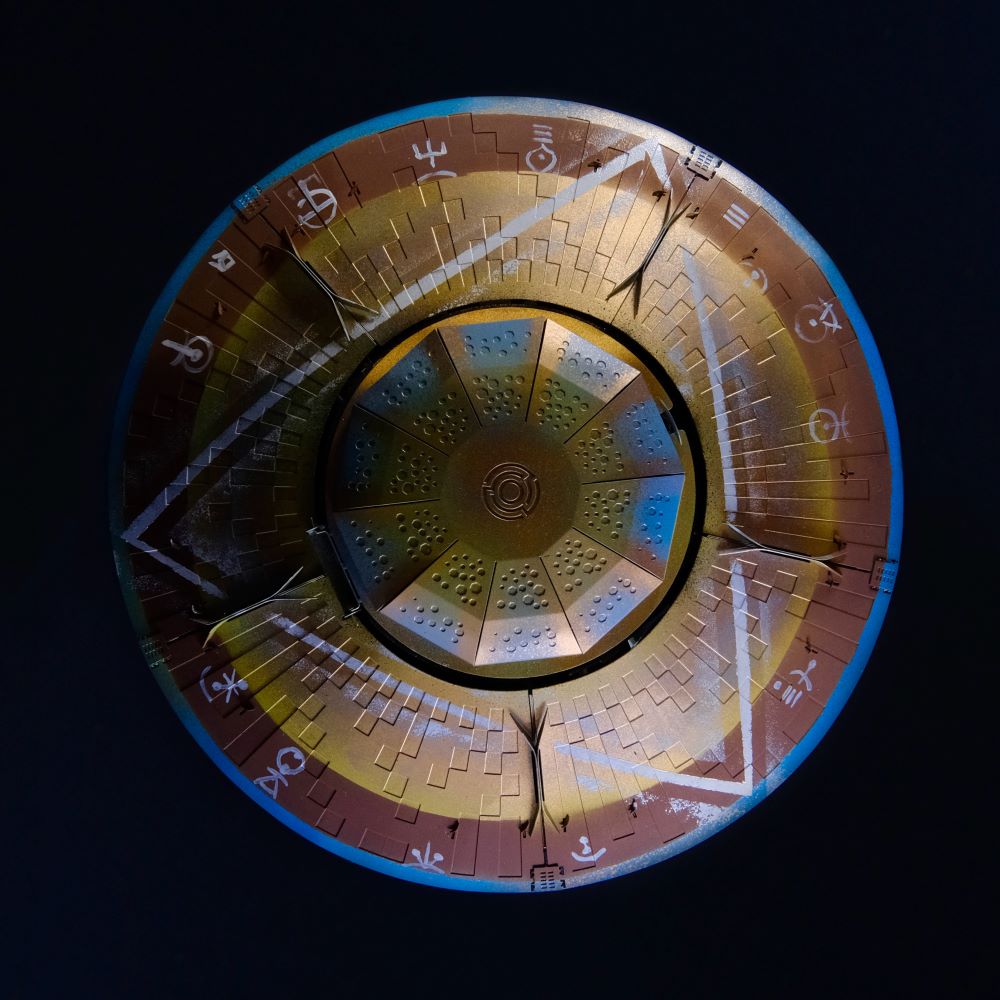 Assemble the Bold Stellar Raiders Spaceship