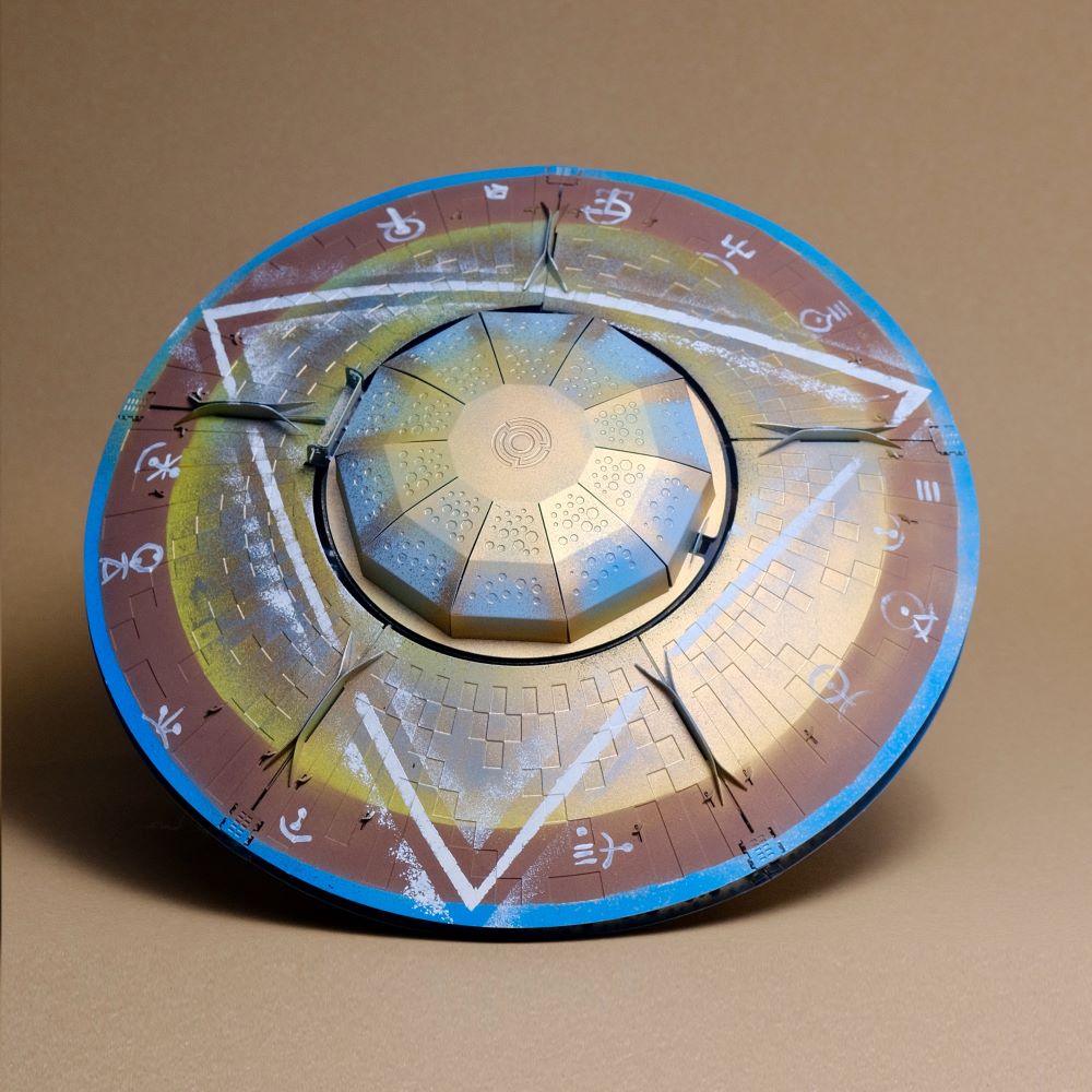 Assemble the Bold Stellar Raiders Spaceship