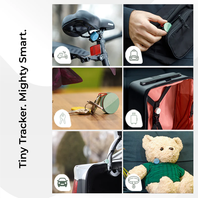 Roam Smart Tracker (Multi-Pack) - Never Lose Your Keys, Bags or Luggage Again