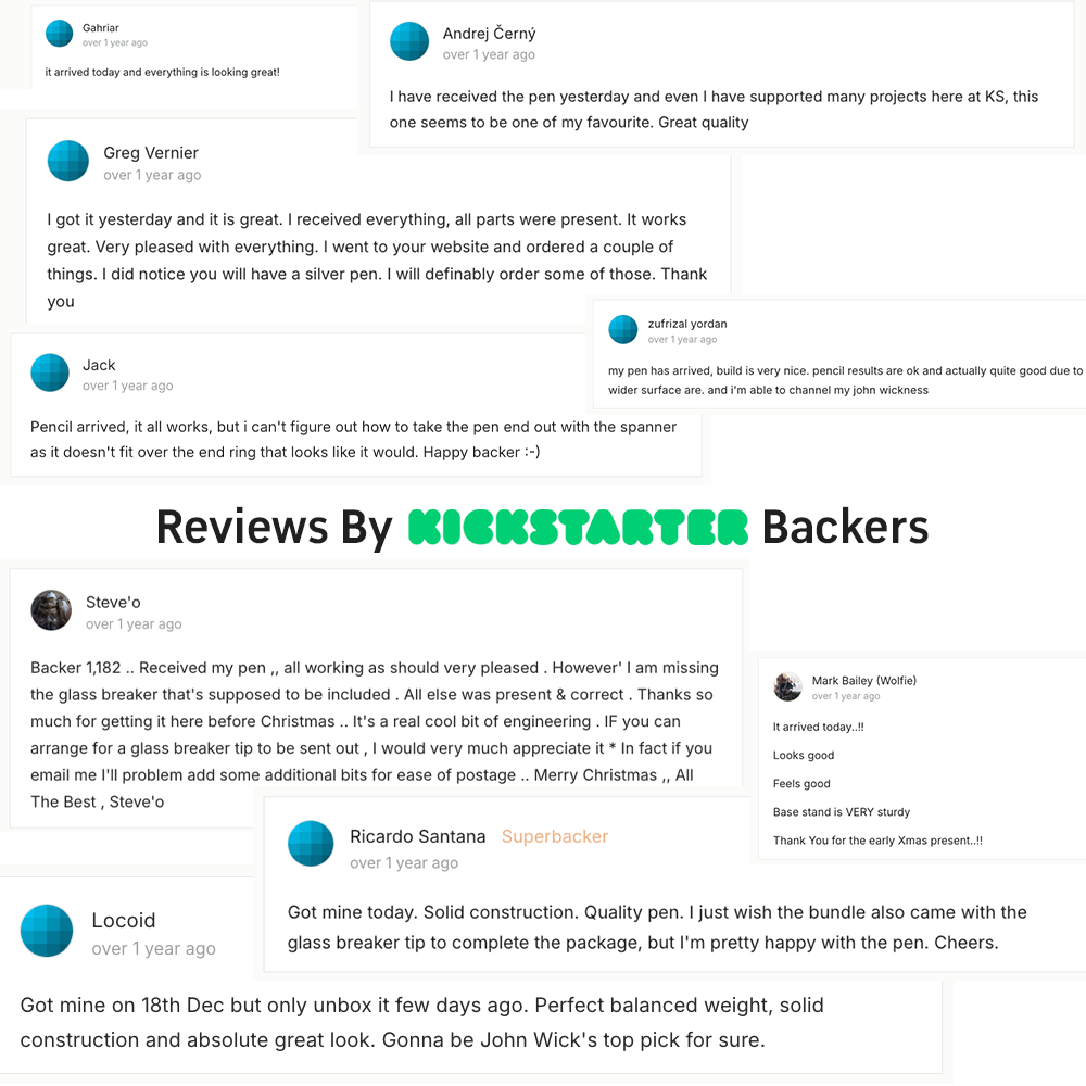 The FN PEN 2.0 - a Robust Writing and Self-Defense Tool