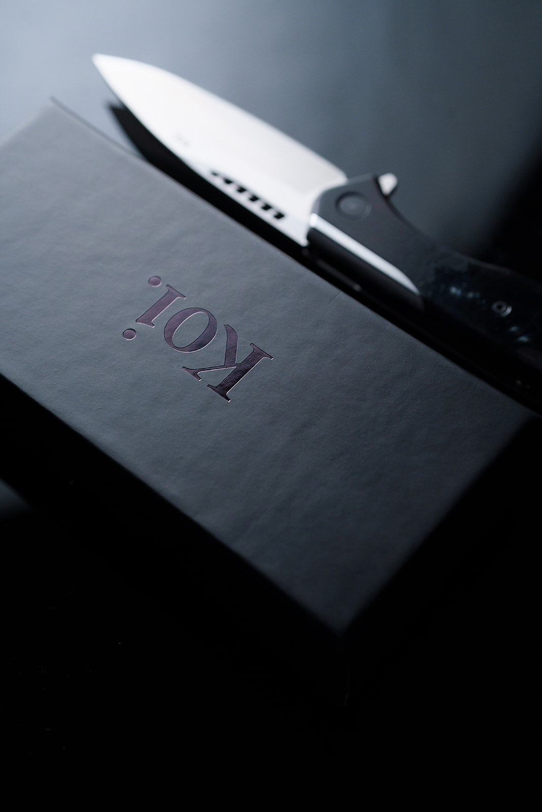 &quot;Chris&quot; | The Crow EDC Pocket Knife - Koi Knives