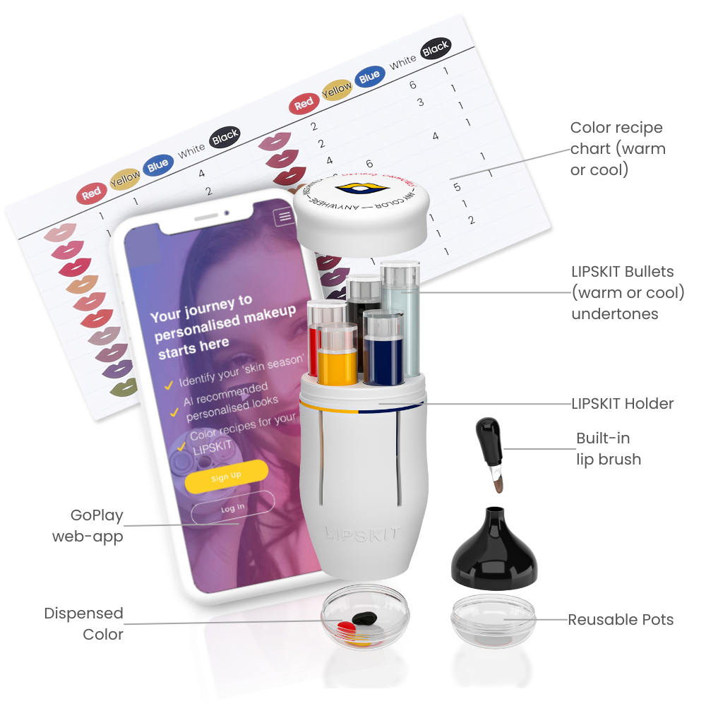 GoPlay lipstick maker - Lipskit- full kit
