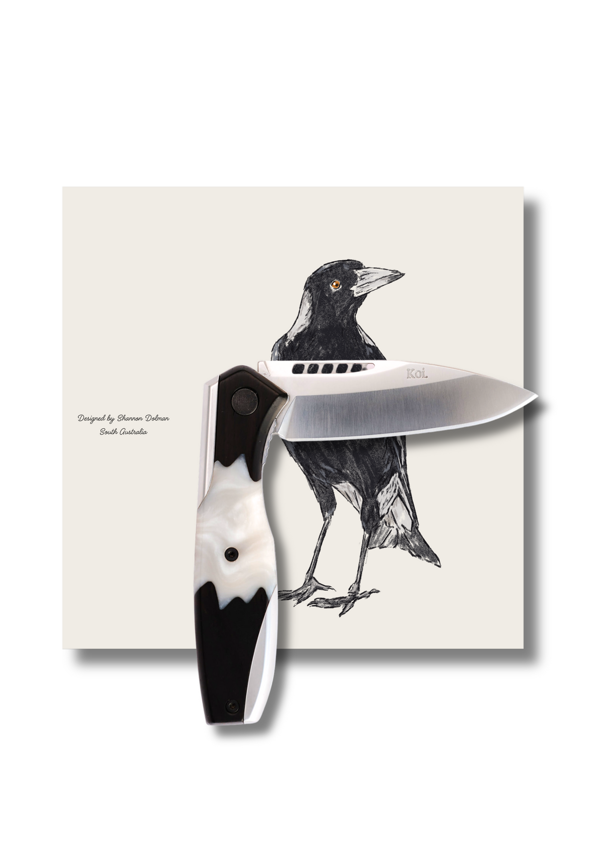 &quot;Max&quot; | The Magpie EDC Pocket Knife - Koi Knives