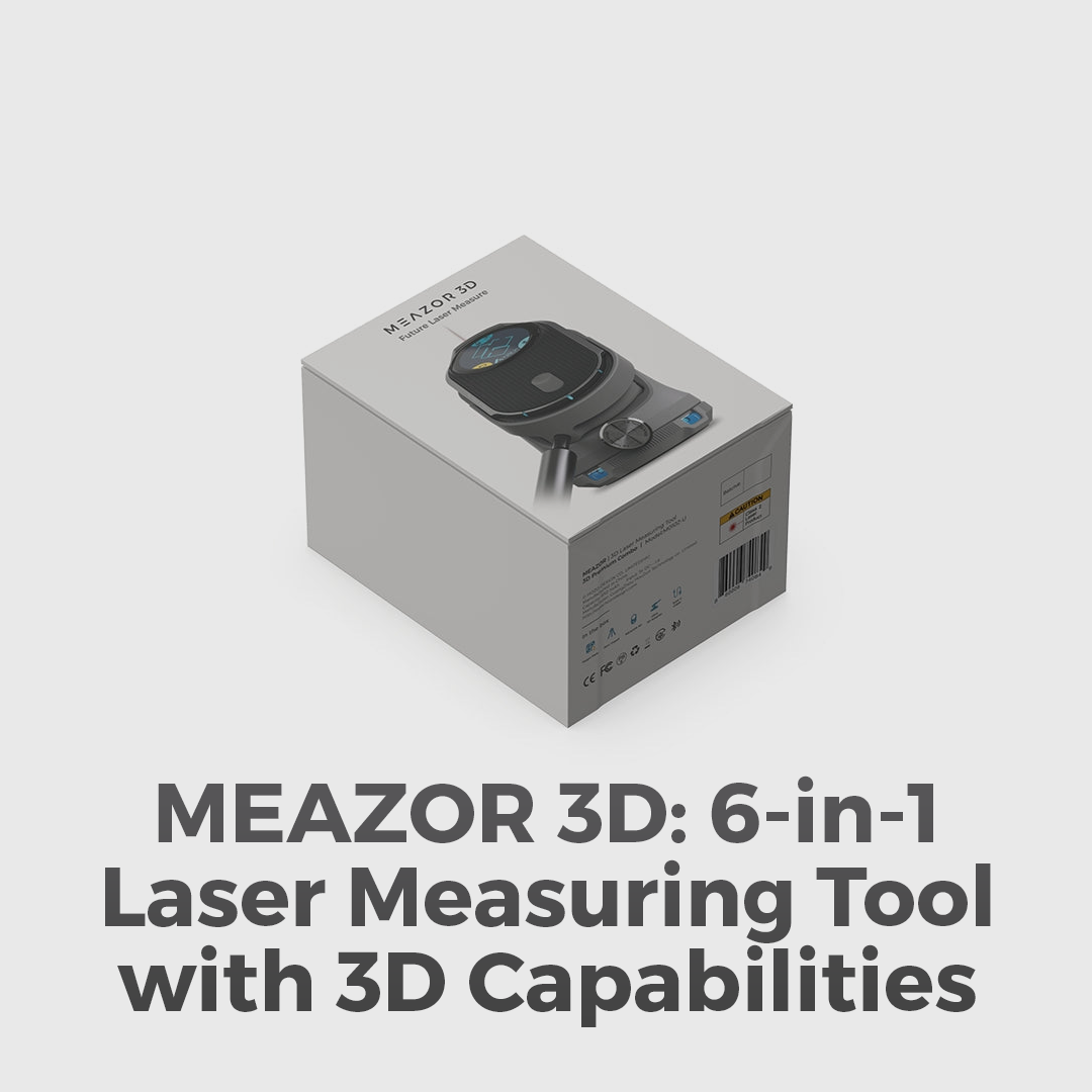 MEAZOR 3D Premium Combo – Advanced Laser Measuring &amp; Floor Plan Tool