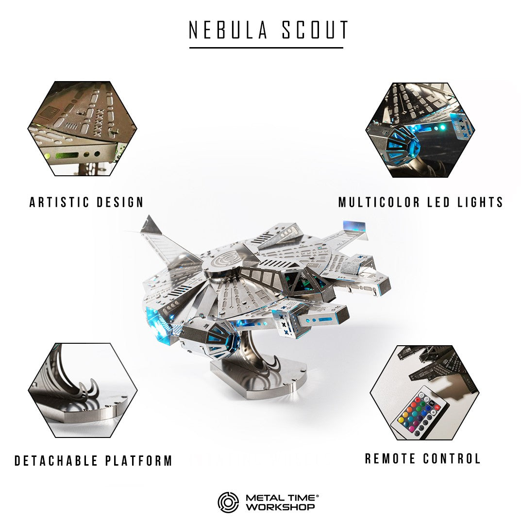 Metal Time Models - Nebula Scout Spaceship
