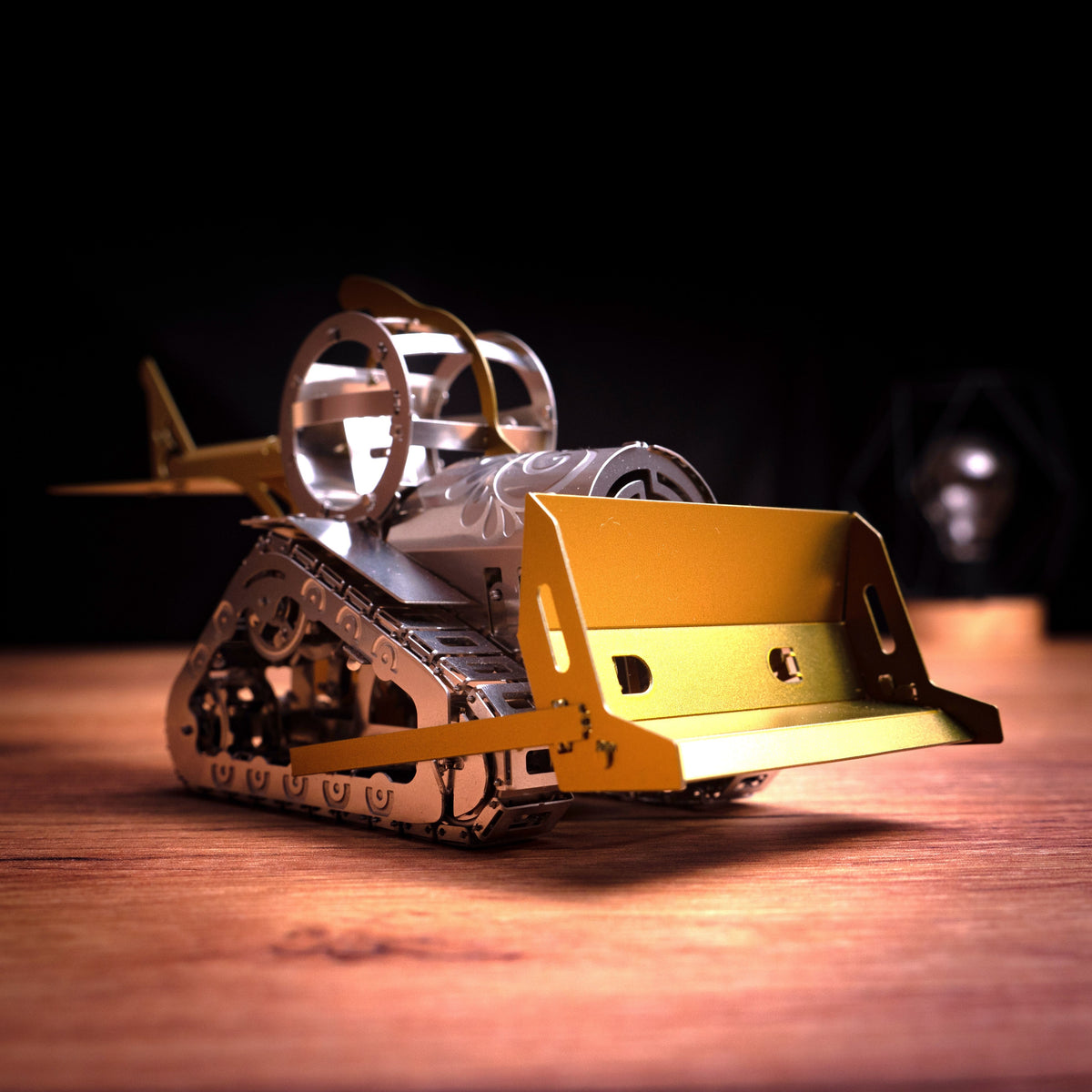 Metal Time Models - Graceful CAT Bulldozer