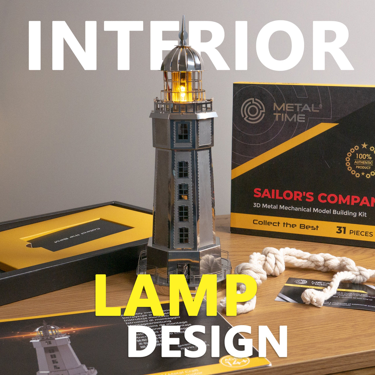 Metal Time Models - Set Sail with Your Own Mechanical Sailboat Model