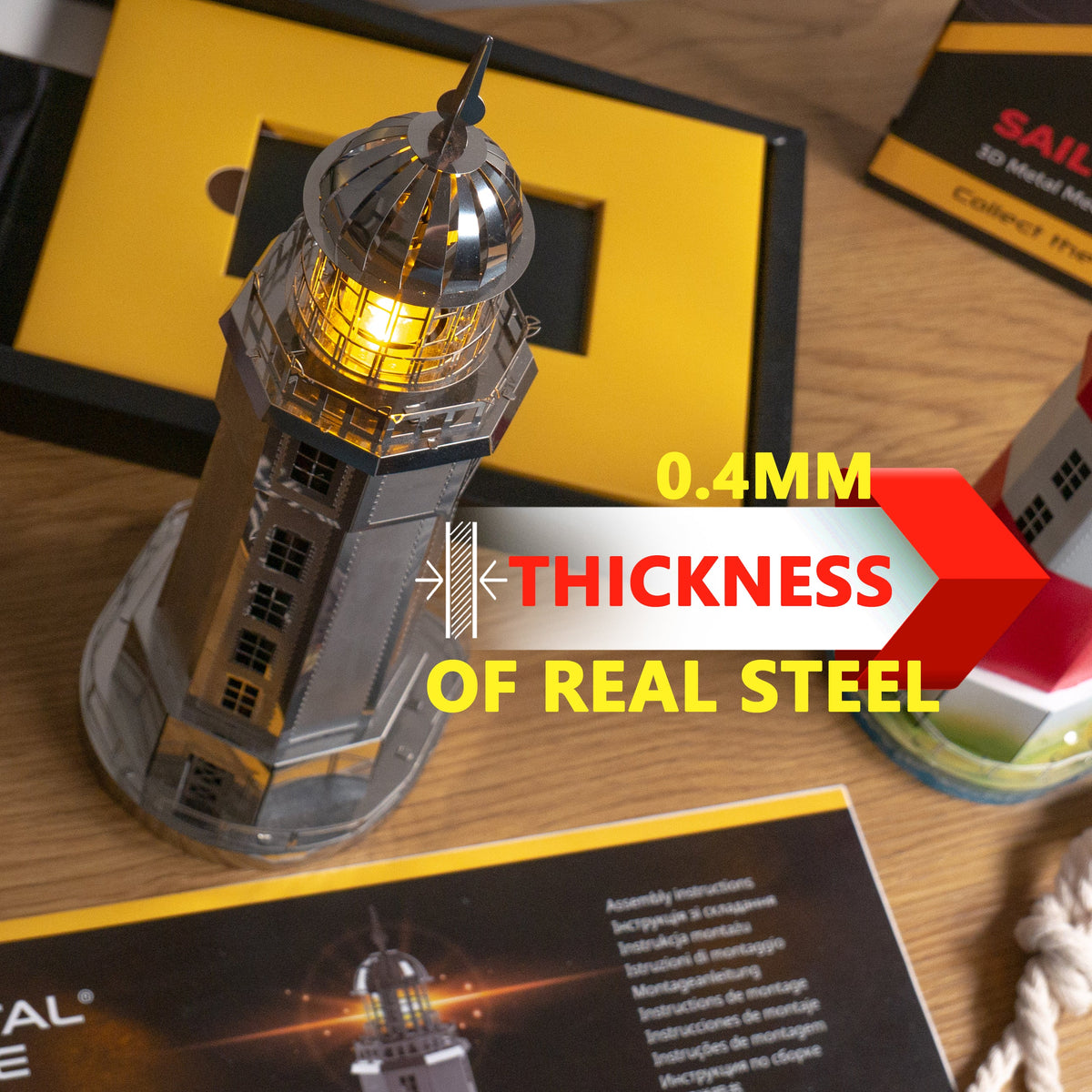 Metal Time Models - Set Sail with Your Own Mechanical Sailboat Model