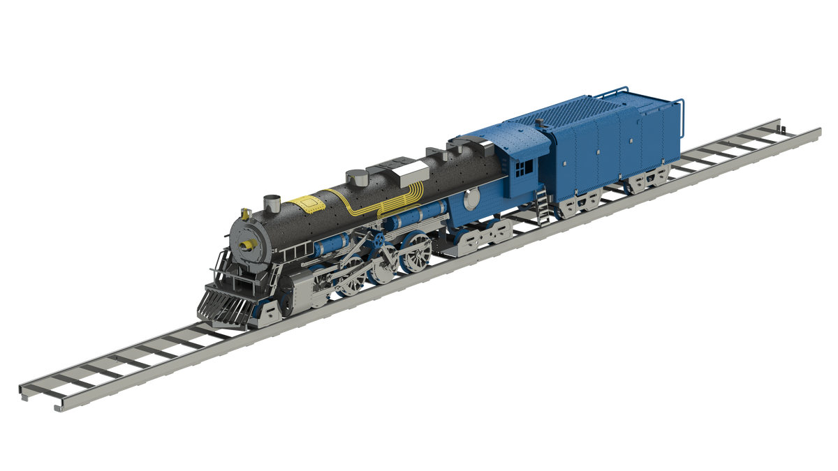 Metal Time Models - Polar Steel Magic Express (Color Version)