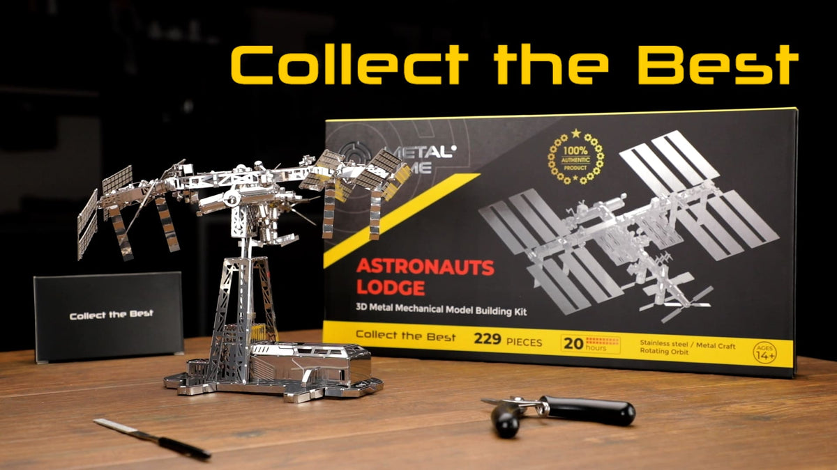 Metal Time Models - Build Your Own Astronaut’s Lodge Space Station