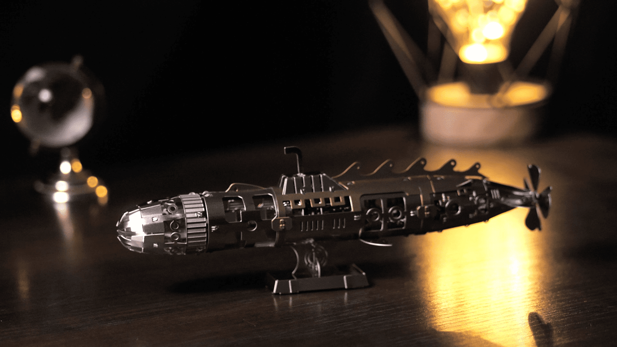 Metal Time Models - Elusive Nautilus Submarine