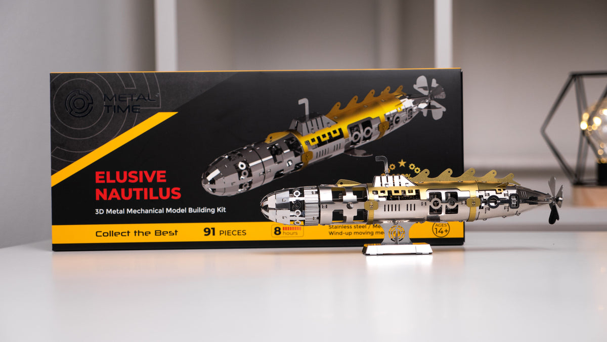 Metal Time Models - Elusive Nautilus Submarine
